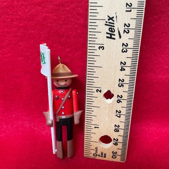 Canadian Mounty Clothespin Hallmark Ornament - Picture 4 of 5